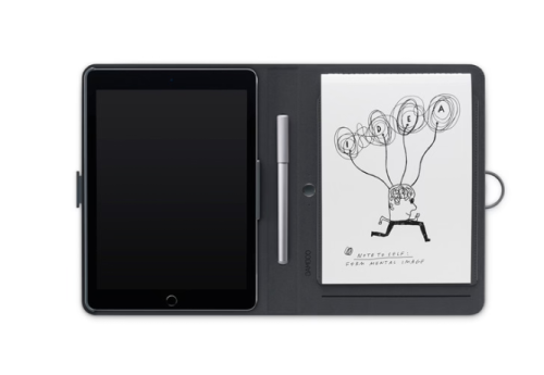Автономное электронное перо + блокнот Wacom Bamboo Spark купить в Барнауле