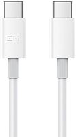 Дата-кабель Xiaomi ZMI Type-C/Type-C 100см 1000W (AL307E) белый купить в Барнауле