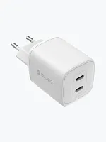 СЗУ Deppa 2USB (С+C) PD 45W белый купить в Барнауле