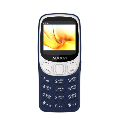 Maxvi K200 Синий купить в Барнауле фото 2