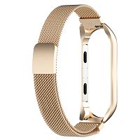 Ремешок Xiaomi для Mi Band 4 Milan металлическая сетка (золотистый)  купить в Барнауле
