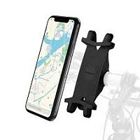 Веломотодержатель для смартфонов 4,0"-6,5" силикон, крепление, Deppa купить в Барнауле