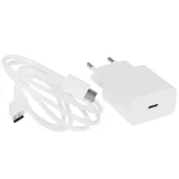 СЗУ SAMSUNG T1510 15W + кабель Type-C to Type-C белый купить в Барнауле