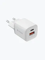 СЗУ Deppa 2USB (A+C) PD QC 33W дисплей белый купить в Барнауле