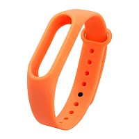 Ремешок Xiaomi для Mi Band 2 силиконовый (оранжевый) BoraSCO купить в Барнауле