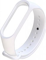 Ремешок Xiaomi для Mi Band 3/4 силиконовый (белый) BoraSCO купить в Барнауле