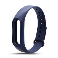 Ремешок Xiaomi для Mi Band 2 силиконовый (синий) BoraSCO купить в Барнауле