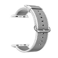 Ремешок для Apple Watch Band 38/40mm Lyambda Polis нейлон белый купить в Барнауле