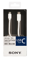 Кабель Sony CB100 USB micro/Type-C купить в Барнауле