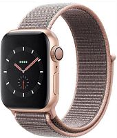 Apple Watch Series 4 44mm Case Gold Aluminium Sport Loop Pink Sand купить в Барнауле