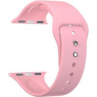 Ремешок для Apple Watch Band 38/40mm Lyambda Altair спортивный силиконовый розовый купить в Барнауле