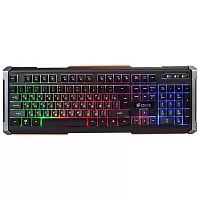 Клавиатура Oklick 710G Black Death multimedia for gamer LED черный/серый купить в Барнауле