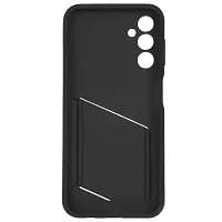 Накладка Samsung A14 Card Slot Сase черная купить в Барнауле