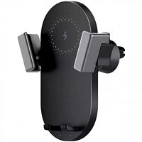 Держатель с функцией беспроводной зарядки Xiaomi ZMI Wireless Charger Car Holder + АЗУ черный купить в Барнауле