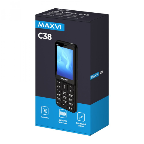 Maxvi C38 Черный купить в Барнауле фото 3