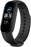 Ремешок Xiaomi для Mi Band 5 силиконовый Black купить в Барнауле