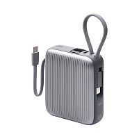 Внешний аккумулятор Deppa NRG Turbo Cable 10000mAh 22.5Вт графит купить в Барнауле